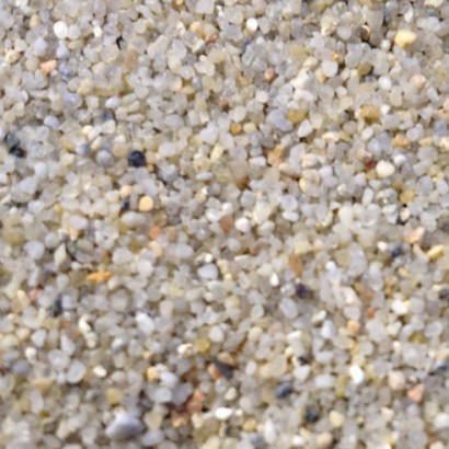 Aquaristik / getrocknete Quarzsande 0,7-1,2 mm