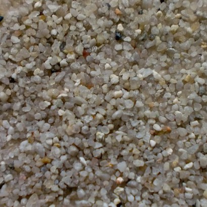 Aquaristik / getrocknete Quarzsande 1-2 mm