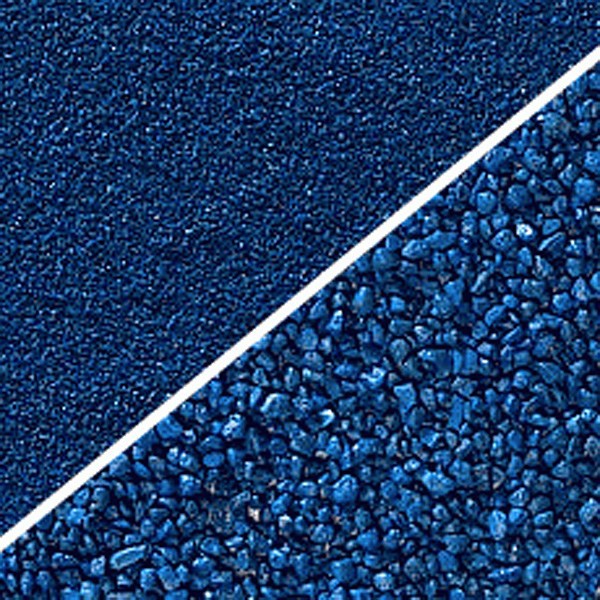 Buntquarz - blau